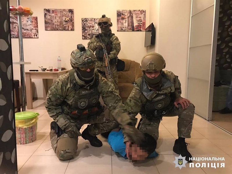 В Одессе задержали подозреваемого в ограблении ломбарда в Киеве