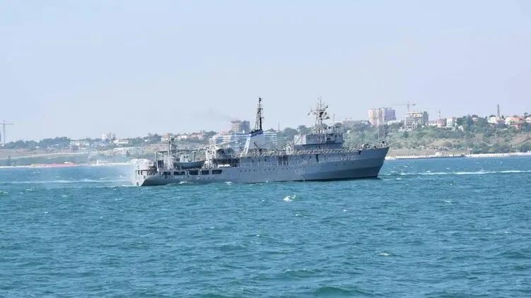 В Одессу прибыл корабль "Балта", потерпевший бедствие в Черном море