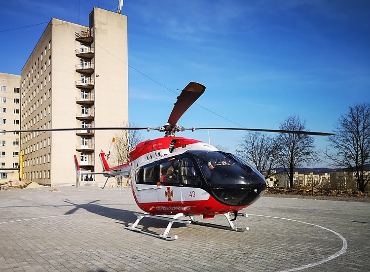 Одесские медики получат вертолет для транспортировки пациентов