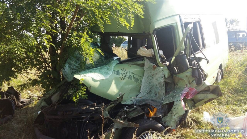 В Одесской области в ДТП пострадали 8 человек: есть погибший