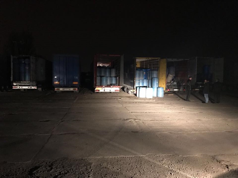 В Одесской области СБУ блокировала поставки в Украину контрафактного спирта