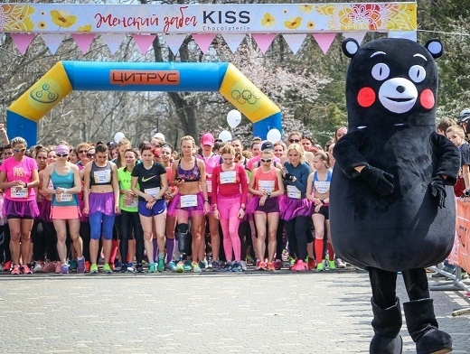 Одесситки установили рекорд Украины по самой массовой женской пробежке