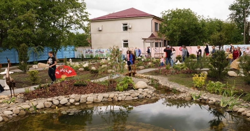 В Доброславе открыли «Японский сад»