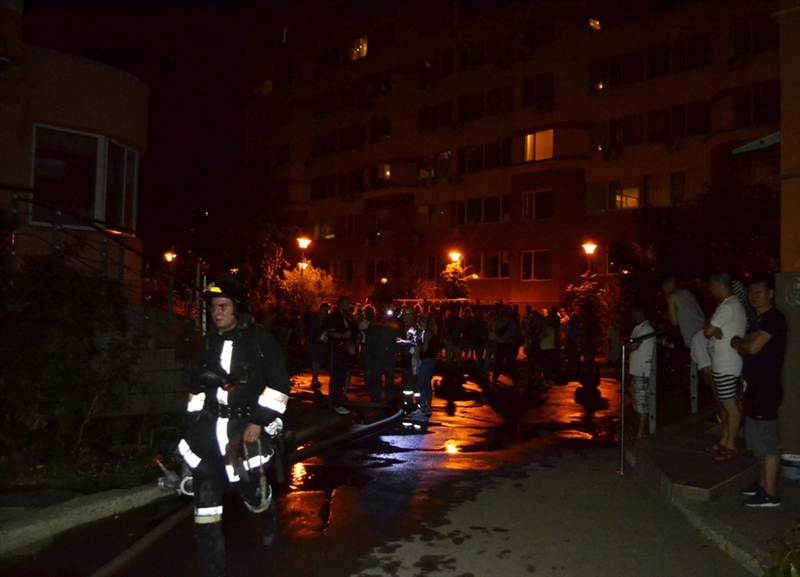 В Одессе в десятиэтажном доме произошел пожар