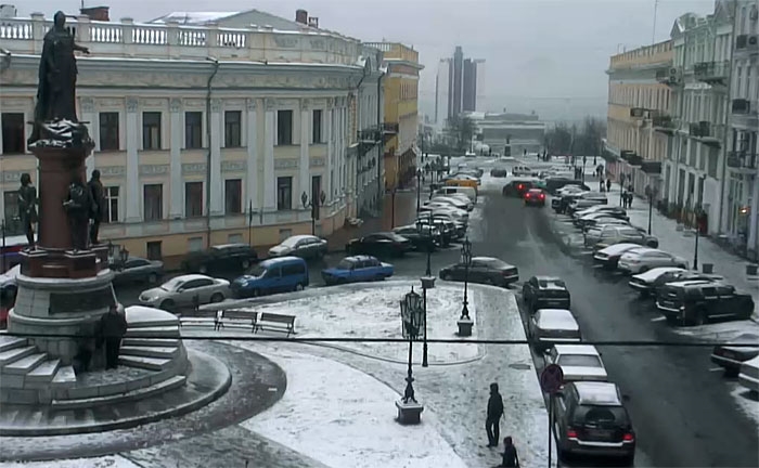 В Одессе выпало в январе рекордное количество осадков