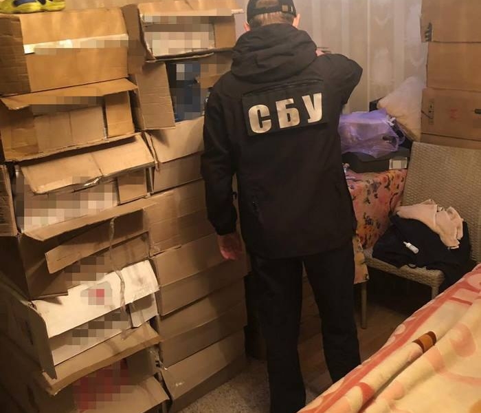В Одесской области обнаружили крупную партию контрабандных сигарет 