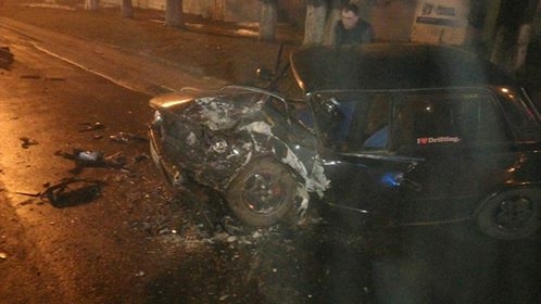 В Одессе пьяный водитель, разыскиваемый за дезертирство, устроил ДТП
