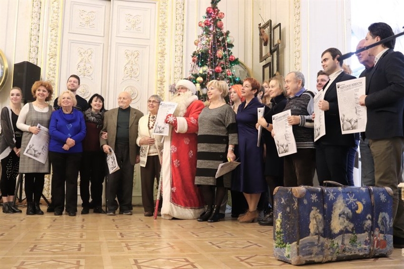 Одесситам представили 110-й выпуск газеты "Всемирные Одесские новости" 