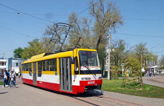 В Одессе временно перестанет ходить трамвай № 18