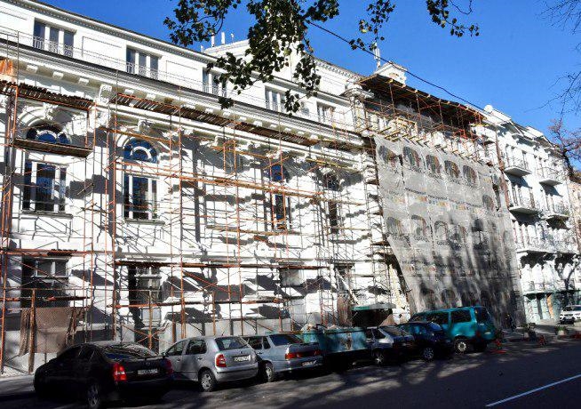 В Одессе ремонтируют Украинкий театр