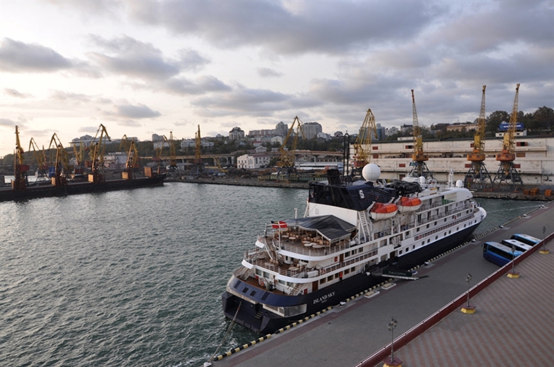 В Одессе гостит круизный лайнер