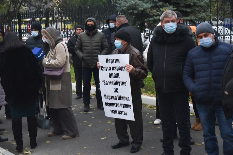"Наш край" требует отмены итогов выборов в Одесский облсовет