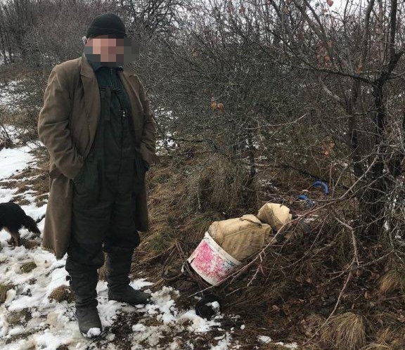   В Одесской области у границы задержали  браконьера