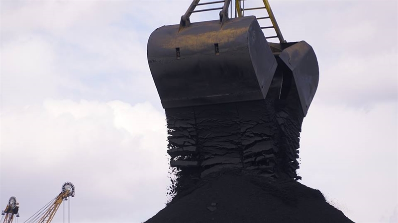 В порту "Южный" разгружают уголь из США
