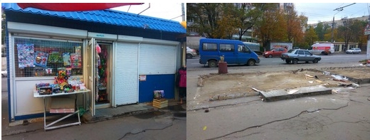 В Одессе за неделю демонтировали 19 МАФов