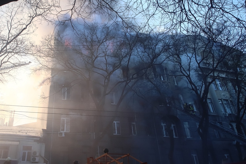 В Одесской мэрии заявили, что пострадавшие, находящиеся в больницах Одессы, обеспечены всем необходимым