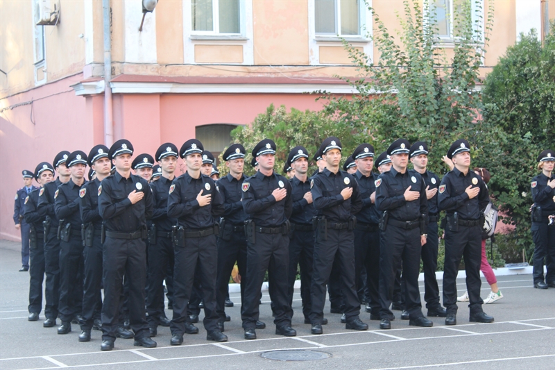 В Одессе выпустились полицейские второй волны обучения