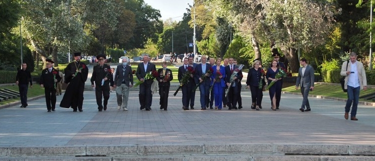 В Одессе День партизанской славы отметили возложением цветов