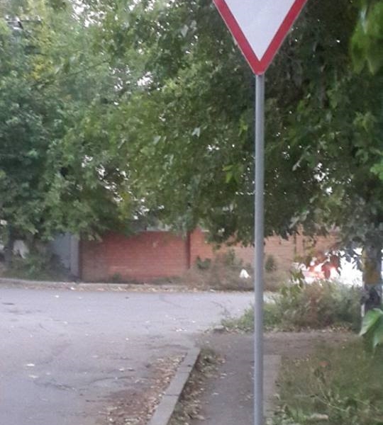 На Фонтане установили новый дорожный знак