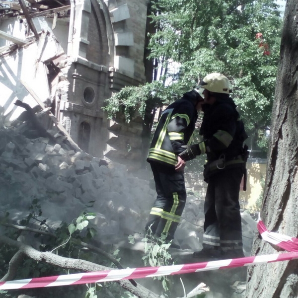 В Одессе обвалился знаменитый особняк 