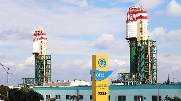   Одесский припортовой завод снова работает