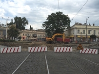 Тираспольская площадь осталась без рельсов