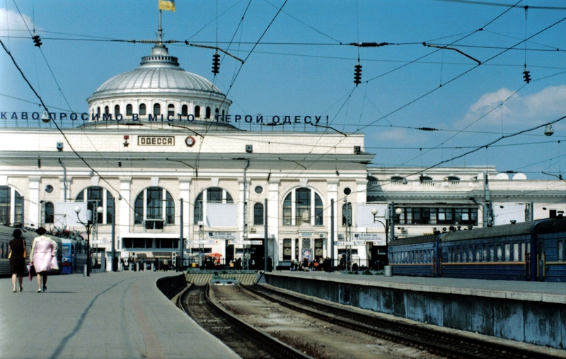 На одесском вокзале эвакуация