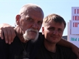 Одесские активисты на границе с непризнанным Приднестровьем