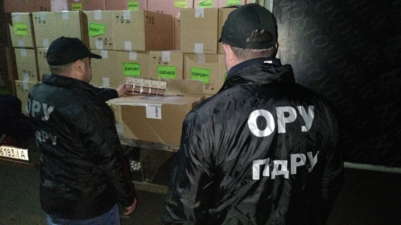 В Одесской области обнаружили контрабанду сигарет более чем на 4 млн гривен 