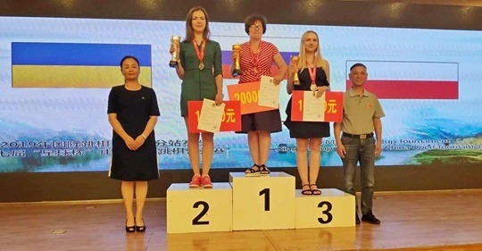 Одесская шашистка стала призером международного турнира