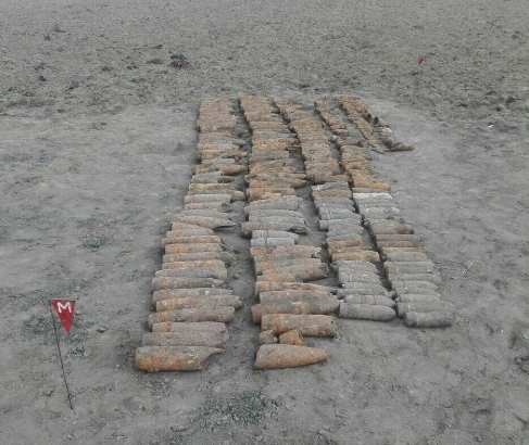   В Одесской области уничтожили 343 боеприпаса времен Второй мировой 