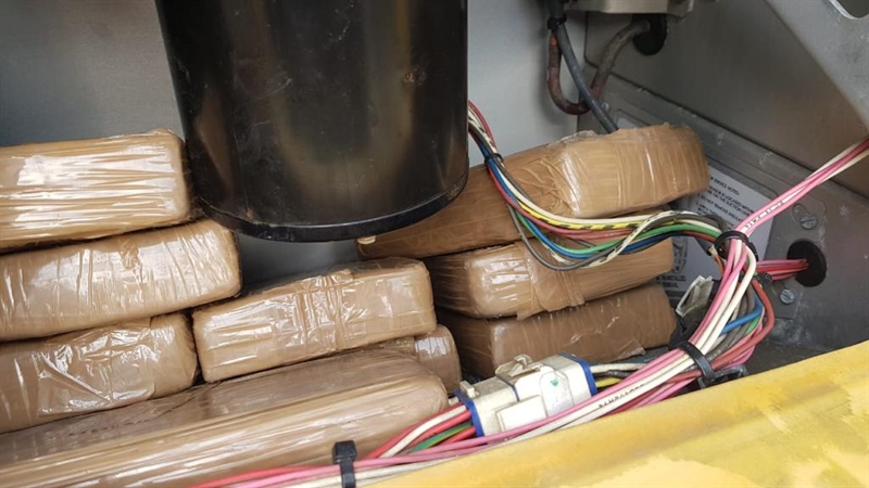 Одесские таможенники во время сканирования обнаружили 50 кг кокаина в бананах
