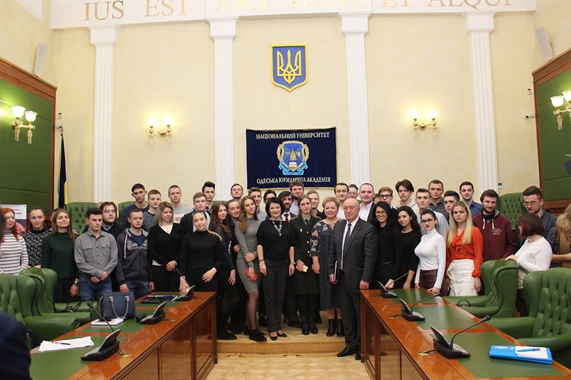 Первый заместитель Министра юстиции Украины посетила Одесскую юридическую академию