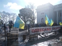 Мэр Одессы попросил активистов убрать свой палаточный городок 