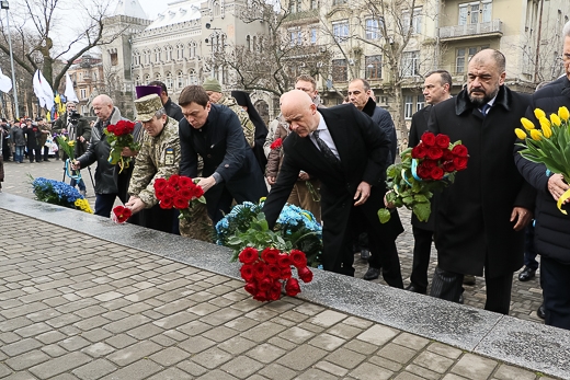 В Одессе отметили день рождения Шевченко