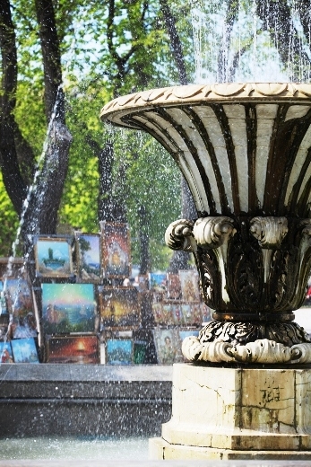 Одесские фонтаны готовят к запуску 