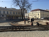 В мэрии сообщили, когда на Тираспольской площади разрешат движение автотранспорта