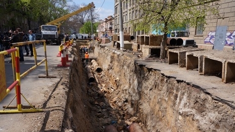 В Одессе на ряде центральных улиц планируют менять коммуникации