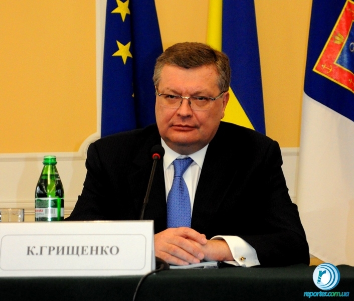 Министр иностранных дел Украины Константин Грищенко