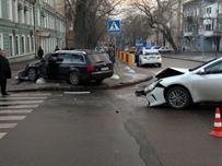 В центре Одессы произошло ДТП