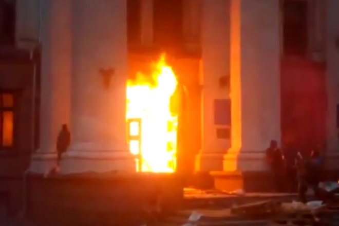 Глава Одесского облГСЧС: В Доме профсоюзов люди погибли не от дыма