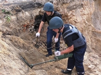 В Беляевском районе обнаружили 162 минометные мины времен Второй мировой войны