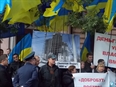 Президент Виктор Янукович в Одессе, 24.10.2012 - К студентам присоединились пикетчики