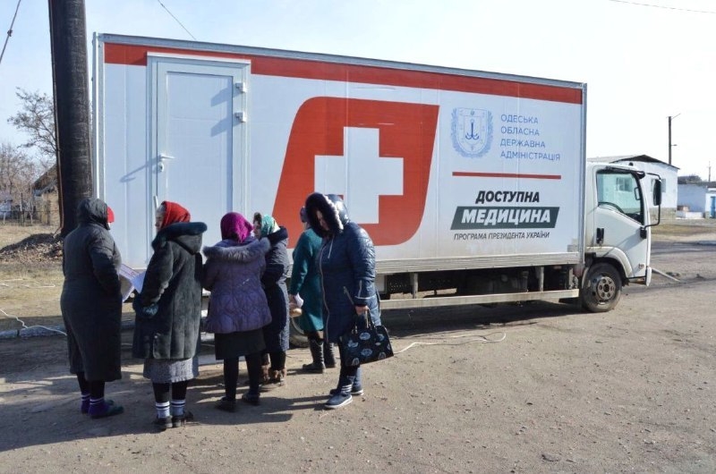 В мобильных поликлиниках прошли обследование более 18 000 жителей Одесской области