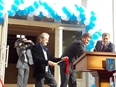 Президент Виктор Янукович в Одессе, 24.10.2012 - Открытие Театра кукол