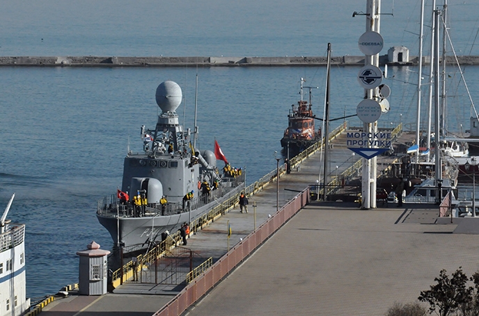 Одесситов приглашают в порт посетить корабли турецких ВМС 