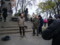 Одесситы митинговали против незаконных строек и реконструкций ФОТОРЕПОРТАЖ