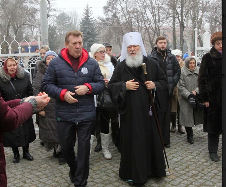 Сергей Кивалов поздравил митрополита Одесского и Измаильского Агафангела с Днем тезоименитства