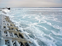 Черное море возле Одессы скует льдом. Ожидается резкое похолодание