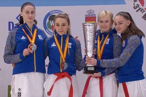 Одесские каратистки стали победительницами и призерами чемпионата Европы по карате 
